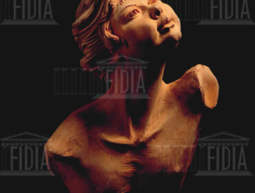 terracotta - particolare bimbo Madonna