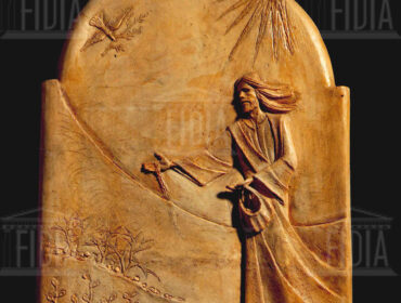 terracotta - rilievo seminatore